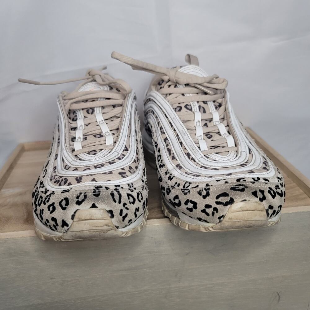 Nike- Women's Air Max 97- Desert Sand- Leopard Print- size 9.5 - Picture 3 of 8